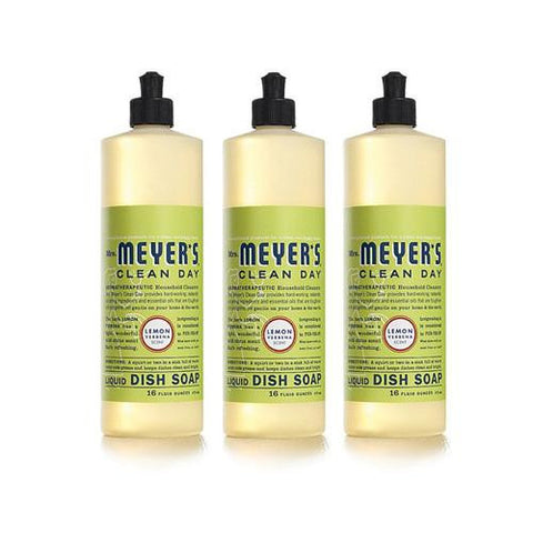 Mrs. Meyer's Liquid Dish Soap - Lemon Verbena - Case Of 6 - 16 Oz