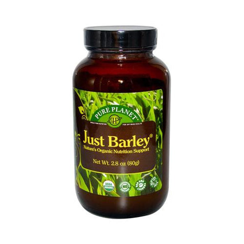 Pure Planet Just Barley Nature's Organic Nutrition Support - 2.8 Oz