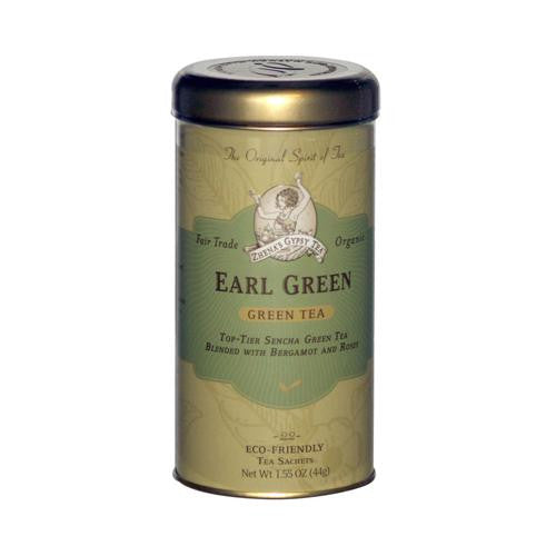 Zhena's Gypsy Tea Earl Green Tea - Case Of 6 - 22 Bags