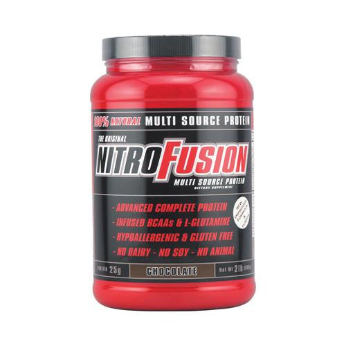 Nitro Fusion Multi-source Protein Formula Chocolate - 2 Lbs