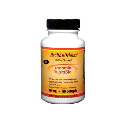 Healthy Origins Tocomin Suprabio - 50 Mg - 60 Softgels