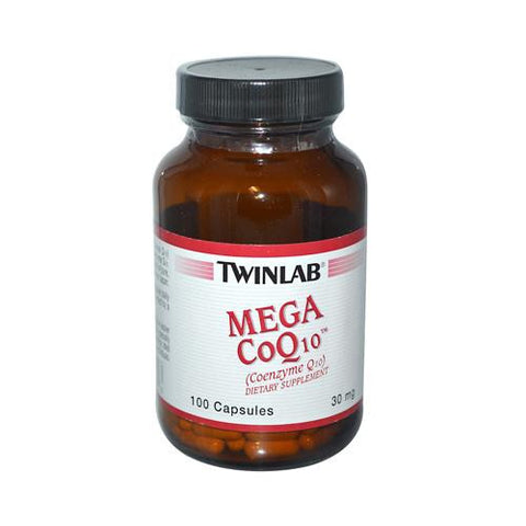 Twinlab Mega Coq10 - 30 Mg - 100 Capsules