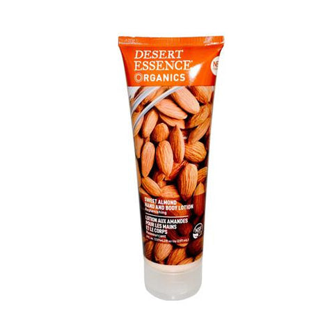 Desert Essence Hand And Body Lotion Almond - 8 Fl Oz