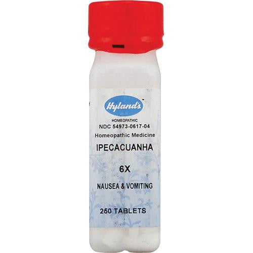 Hylands Homeopathic Ipecacuanha 6x - 250 Tablets