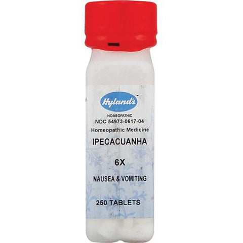 Hylands Homeopathic Ipecacuanha 6x - 250 Tablets