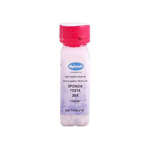 Hyland's Spongia Tosta 30x - 250 Tablets