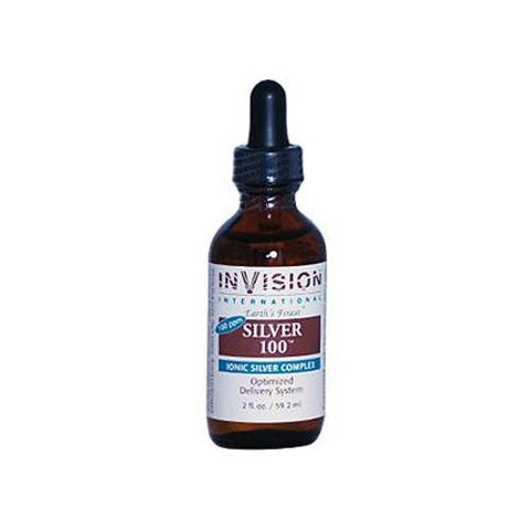 Invision International Silver 100 Ionic Silver Complex Dropper - 2 Fl Oz