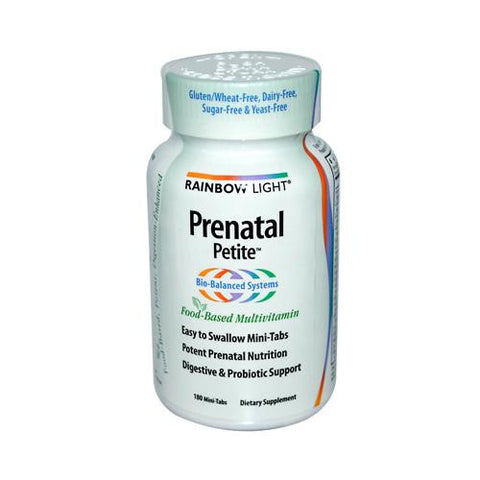 Rainbow Light Prenatal Petite Mini-tabs - 180 Tablets