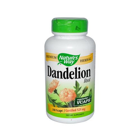 Nature's Way Dandelion Root - 180 Vegetarian Capsules