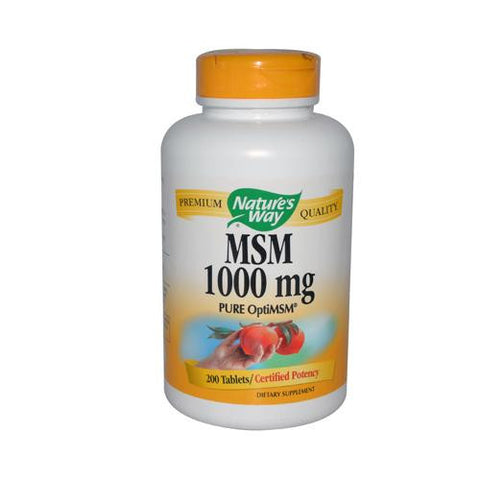 Nature's Way Msm - 1000 Mg - 200 Tablets