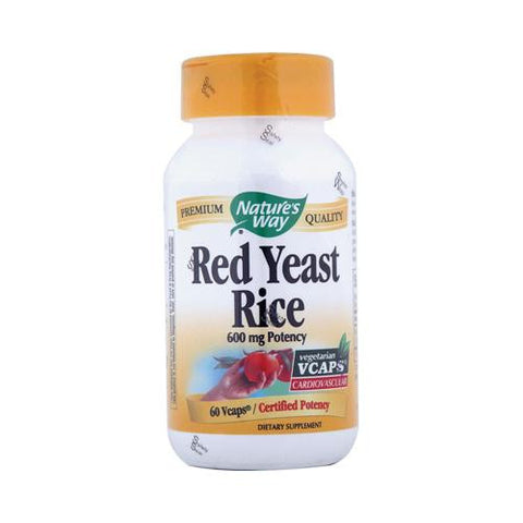 Nature's Way Red Yeast Rice - 60 Vcaps