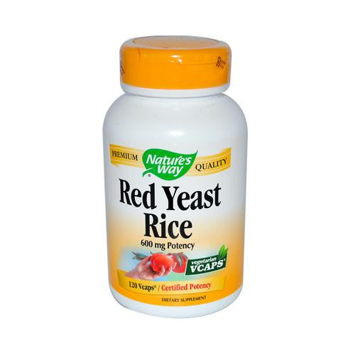 Nature's Way Red Yeast Rice - 120 Vegetarian Capsules