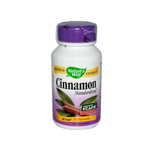 Nature's Way Cinnamon Standardized - 60 Vcaps