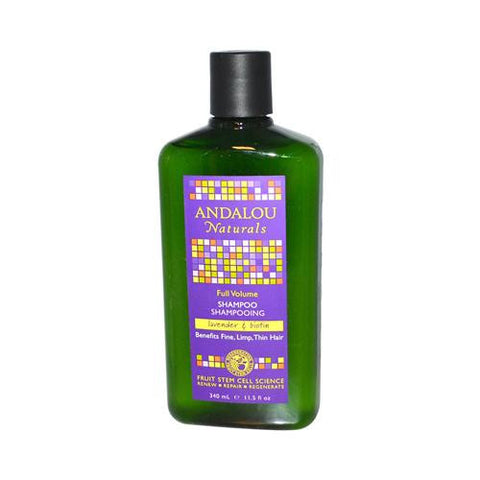 Andalou Naturals Full Volume Shampoo Lavender And Biotin - 11.5 Fl Oz