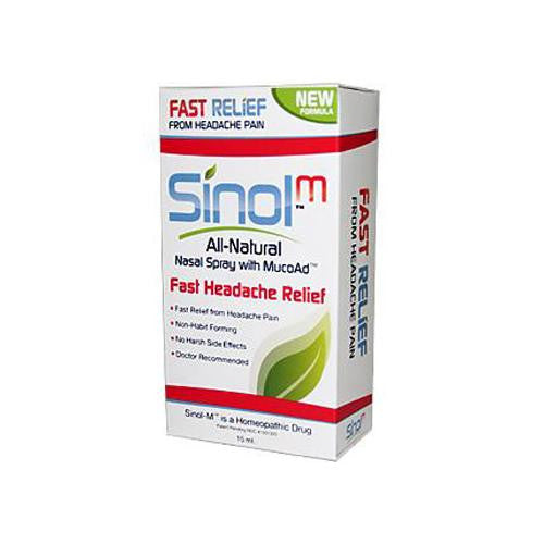 Sinol Headache Relief Nasal Spray - 15 Fl Oz