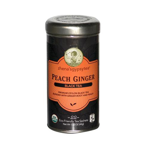 Zhena's Gypsy Tea P Ginger Black Tea - Case Of 6 - 22 Bags