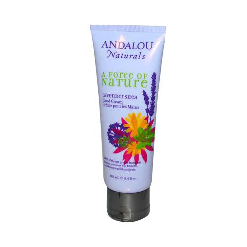 Andalou Naturals Hand Cream Lavender Shea - 3.4 Fl Oz