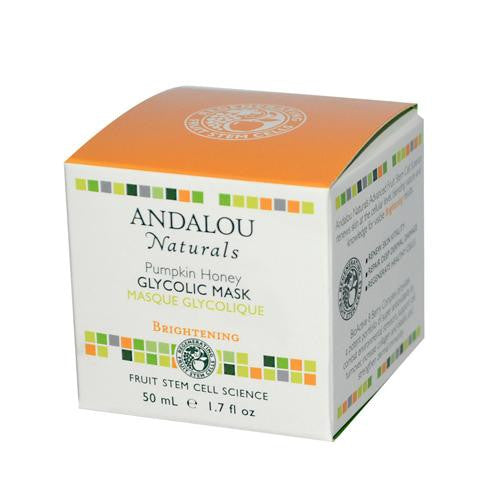 Andalou Naturals Glycolic Brightening Mask Pumpkin Honey - 1.7 Fl Oz