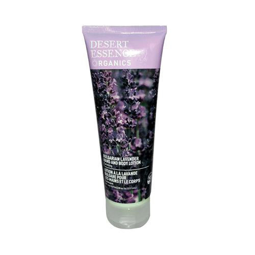 Desert Essence Hand And Body Lotion Bulgarian Lavender - 8 Fl Oz