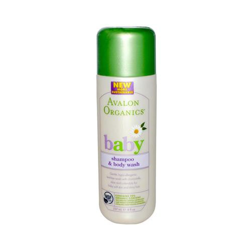 Avalon Organics Tear-free Baby Shampoo And Body Wash - 8 Fl Oz