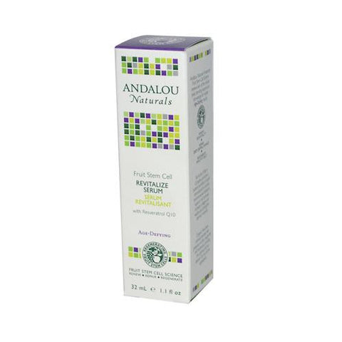 Andalou Naturals Age Defying Revitalize Serum Fruit Stem Cell - 1.1 Fl Oz