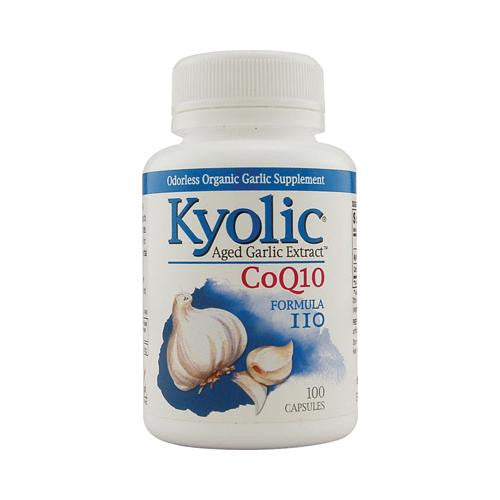 Kyolic Aged Garlic Extract Coq10 Formula 110 - 100 Capsules