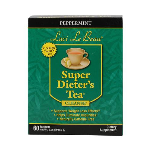 Laci Le Beau Super Dieter's Tea Peppermint - 60 Tea Bags