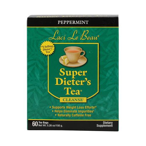 Laci Le Beau Super Dieter's Tea Peppermint - 60 Tea Bags