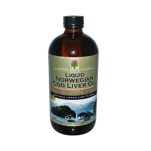 Nature's Answer Liquid Norwegian Cod Liver Oil - 16 Fl Oz