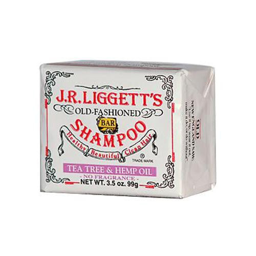 J.r.liggett's Old-fashioned Bar Shampoo Tea Tree And Hemp Oil Formula - 3.5 Oz