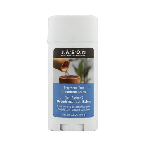 Jason Deodorant Stick Natural Fragrance Free - 2.5 Oz