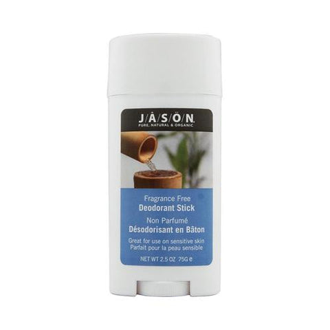 Jason Deodorant Stick Natural Fragrance Free - 2.5 Oz