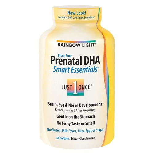 Rainbow Light Prenatal Vitamins - Dha - Smart Essentials - 60 Softgels