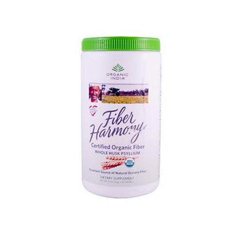 Organic India Fiber Harmony Psyllium Whole Husk - 12 Oz