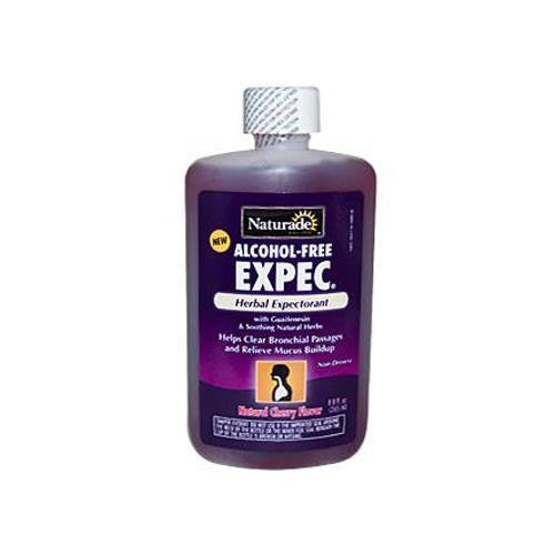 Naturade Alcohol-free Herbal Expectorant - Natural Cherry Flavor - 8.8 Oz