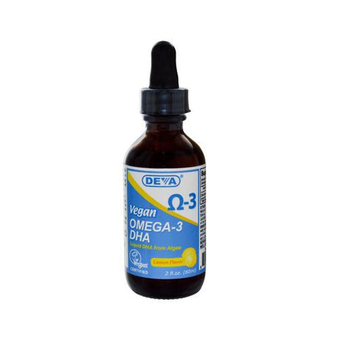 Deva Vegan Omega-3 Dha Lemon - 2 Fl Oz