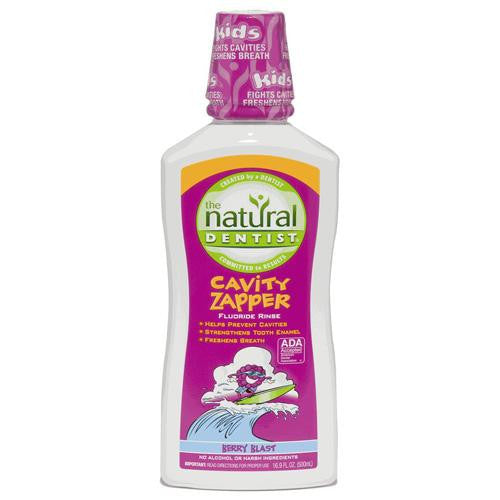 Natural Dentist Fluoride Rinse - Kids - Cavity Zapper - 16. 9 Fl Oz