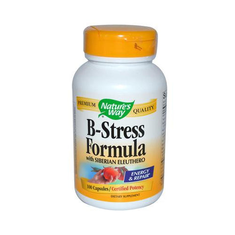 Nature's Way B-stress Formula With Siberian Eleuthero - 100 Capsules