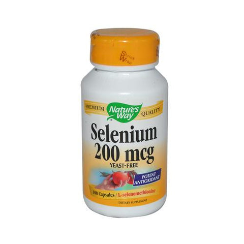 Nature's Way Selenium - 200 Mcg - 100 Capsules