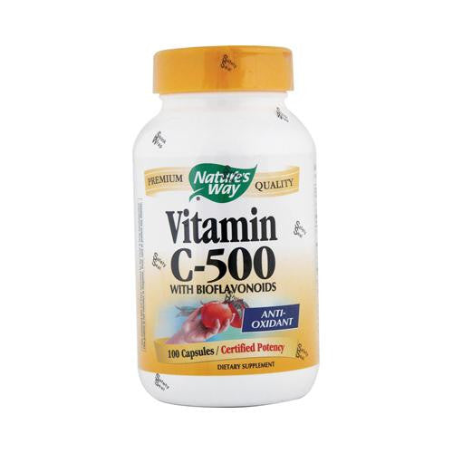 Nature's Way Vitamin C-500 With Bioflavonoids - 500 Mg - 100 Capsules