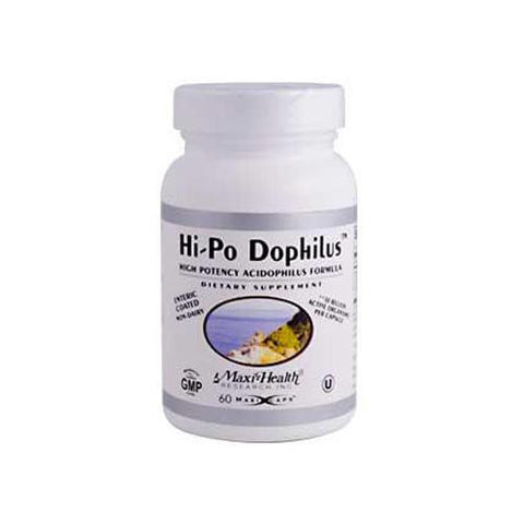 Max Health Hi-po Dophilus High Potency Acidophilus Formula - 60 Caps