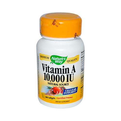 Nature's Way Vitamin A - 10000 Iu - 100 Softgels