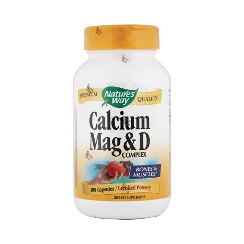 Nature's Way Calcium Mag And D Complex - 100 Capsules