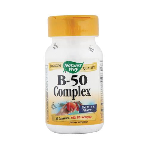 Nature's Way Vitamin B-50 Complex - 60 Capsules