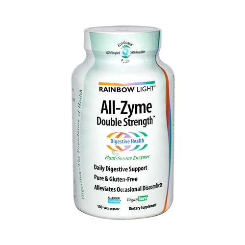 Rainbow Light All-zyme Double Strength - 120 + 60 Free Vegetarian Capsules