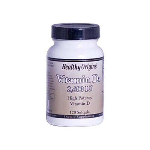 Healthy Origins Vitamin D3 - 2400 Iu - 120 Softgels