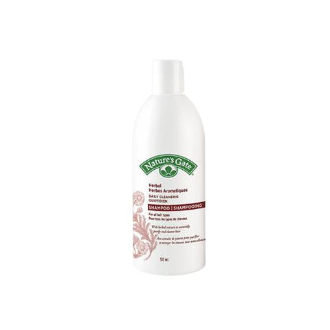 Nature's Gate Herbal Daily Cleansing Shampoo - Case Of 12 - 18 Oz