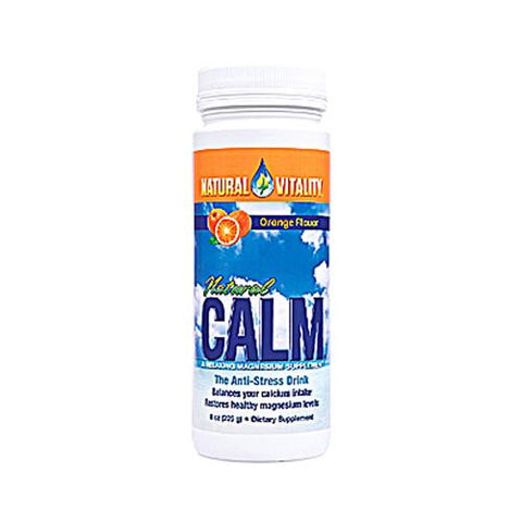 Natural Vitality Natural Magnesium Calm Orange - 8 Oz