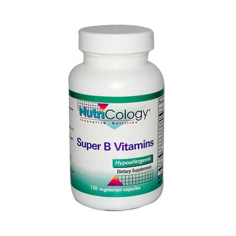 Nutricology Super B Vitamin Complex - 120 Capsules