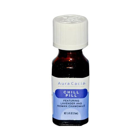 Aura Cacia Essential Solutions Chill Pill - 0.05 Fl Oz